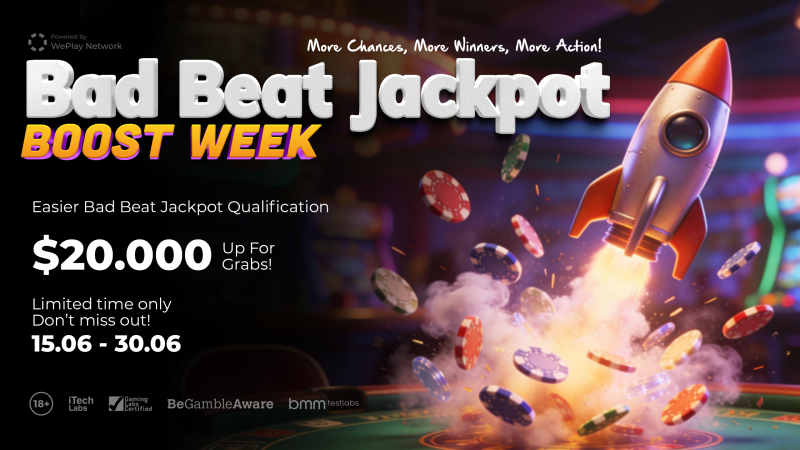 Bad Beat Jackpot Boost Weeks